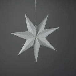 Adventstjerne 60 cm med broderi