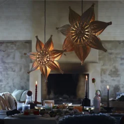 Agnes adventsstjerne 78 cm - Natur