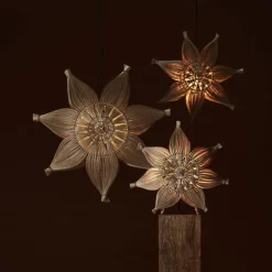 Agnes adventsstjerne 78 cm - Natur