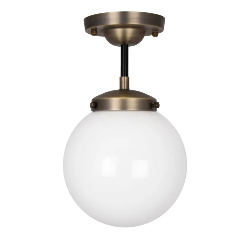 Ally Plafond IP44 - Antikk messing