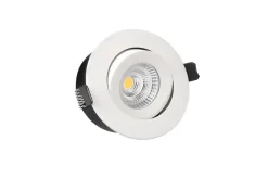 Antidark Downlight tiltbar 7W 3000 Kelvin RA90 IP44