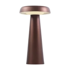 Arcello Bordlampe oppladbar inne og utendørsbruk IP54 - Brun messingfarge