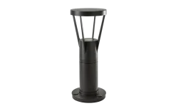 Arco Air utendørs pullert 40 cm 6W Dimbar - Grafitt