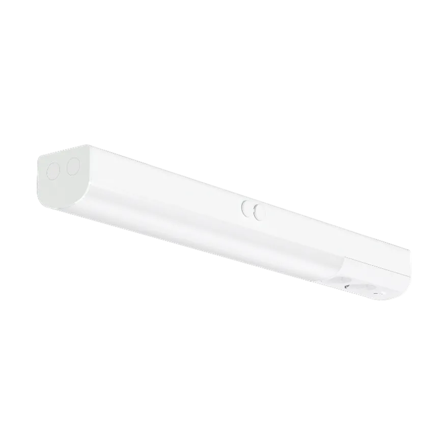 Areto benkarmatur 3000/4000 kelvin 55 cm 8W m/stikkontakt - Hvit