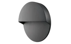 Arlon round vegglampe utendørs 10W 2700 Kelvin IK10 IP65 - Dimbar
