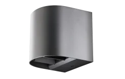 Artes round vegglampe opp/ned utendørs IP65 8W 3000K Dimbar