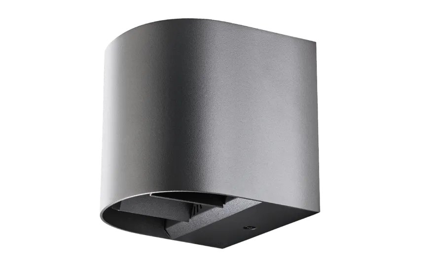 Artes round vegglampe opp/ned utendørs IP65 8W 3000K Dimbar