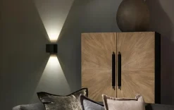 Artes vegglampe utendørs IP65 3000K dimbar