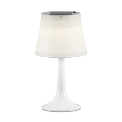 Assisi bordlampe solcelle - Hvit