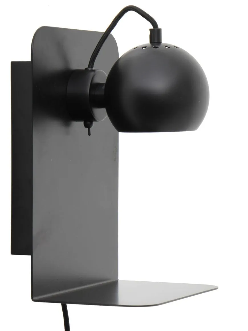 Ball vegglampe m/USB