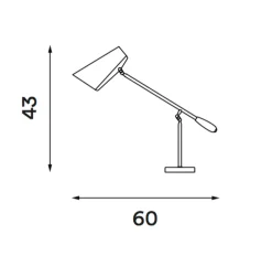 Birdy bordlampe