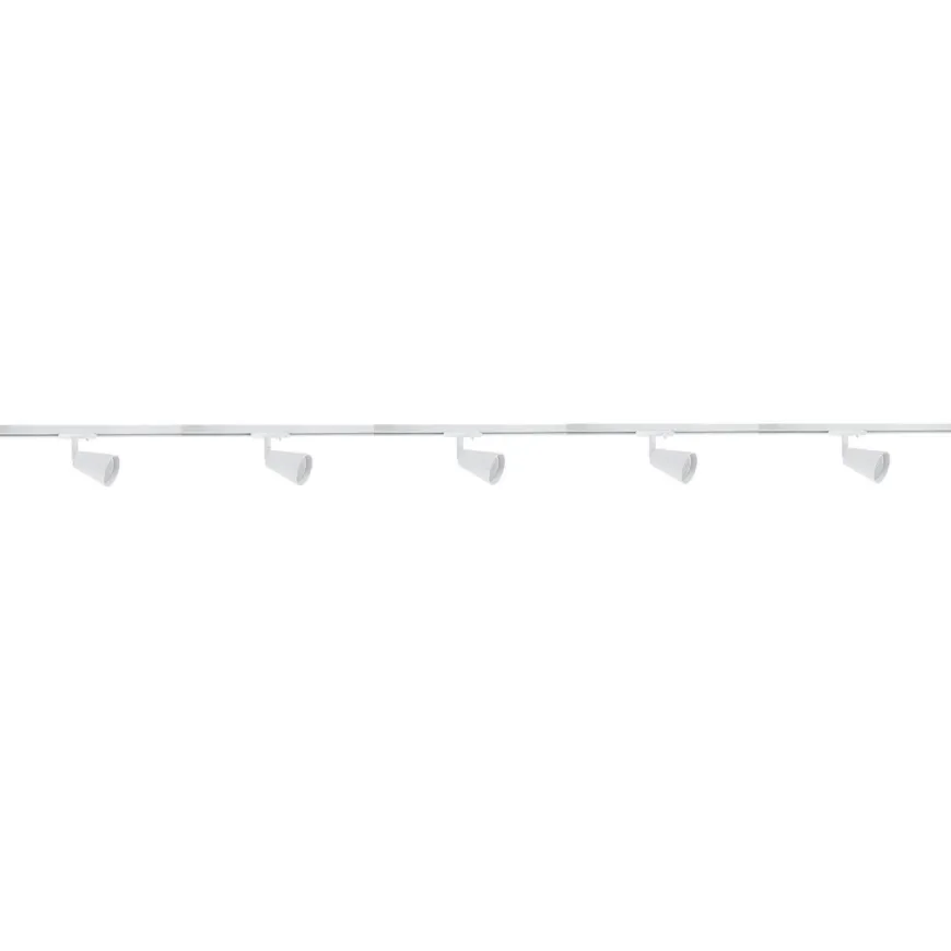 Bocca spotskinne 5 spotter 2 meter - Pure white