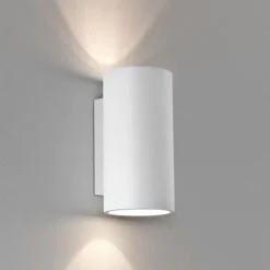 Bologna 240 vegglampe opp/ned IP20 GU10 - Hvit