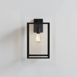 Box Lantern 450 vegglampe utendørs - Svart