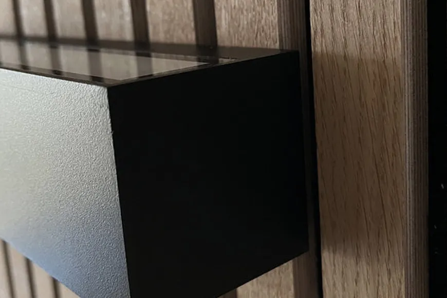Brick vegglampe utendørs opp/ned IP65 3000K 14,6W Dimbar - Svart