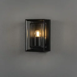 Brindisi mini vegglampe utendørs IP54 E27 - Svart