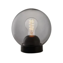 Bubbles bordlampe 18 cm - Røykfarget