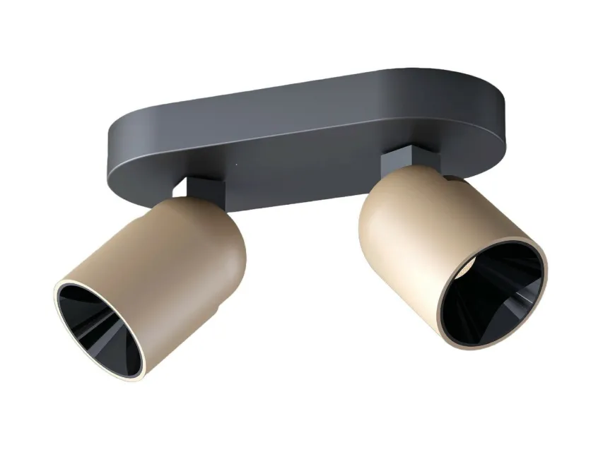 Calvi K2 takspott 2 x 8W 2700 Kelvin - Dimbar