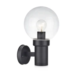 Caris vegglampe - Svart - Svart