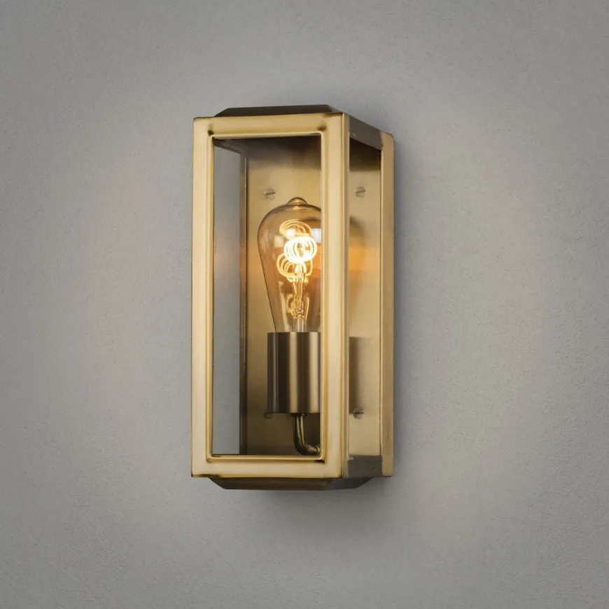 Carpi vegglampe utendørs H30 cm IP44 - Messing