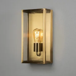 Carpi vegglampe utendørs H40 cm IP44 - Messing