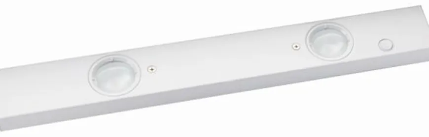 Chef pluss hvit 2 x 4,5W LED 2700K