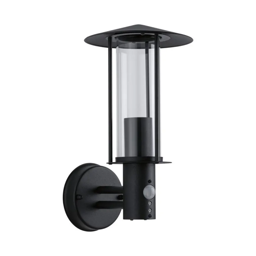 Classic vegglampe opp utendørs IP44 - Med bevegelsessensor