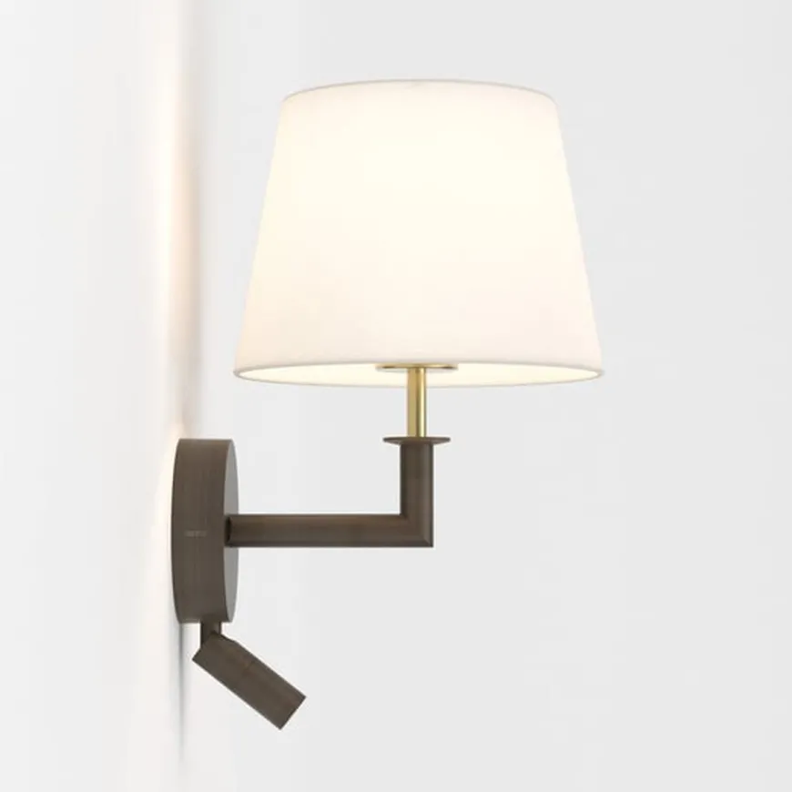 Club reader vegglampe - uten skjerm