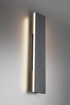 Concha vegglampe - Antrasitt