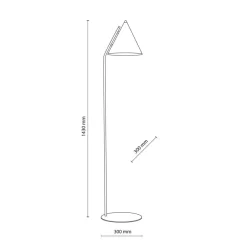 Cono gulvlampe