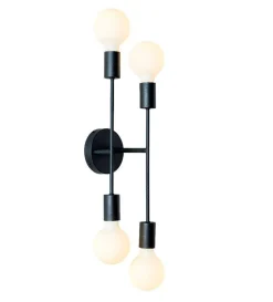 Cross tak/vegglampe 4 lys