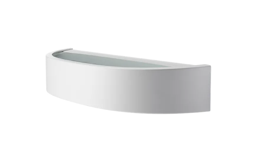 Curve vegglampe opp/ned 10W 2700K dimbar IP65