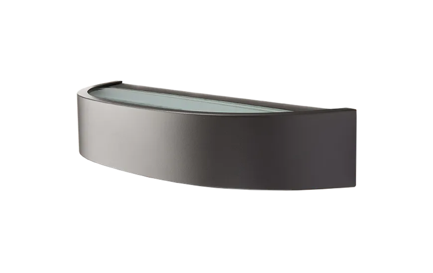 Curve vegglampe opp/ned 10W 2700K dimbar IP65