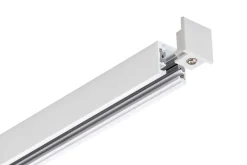 Designline Tube komplett 1 meter spotskinne med 3 spotter GU10 - Hvit