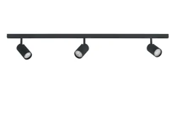 Designline Tube komplett 1 meter spotskinne med 3 spotter GU10 - Svart