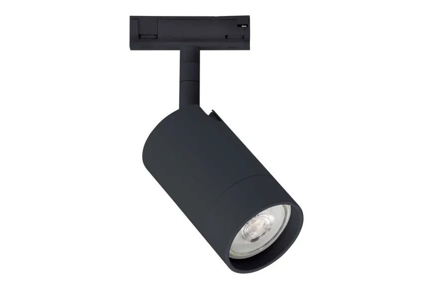 Designline Tube komplett 1.9 meter spotskinne med 3 spotter GU10 - Svart