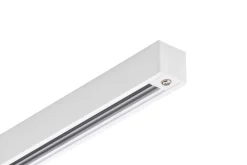 Designline Tube komplett 1,9 meter spotskinne med 3 spotter GU10 - Hvit
