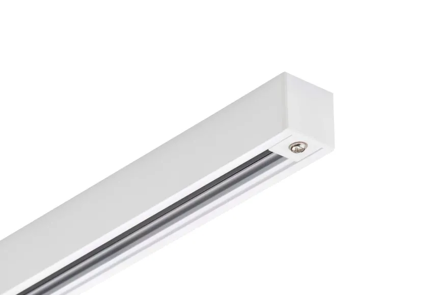 Designline Tube komplett 1,9 meter spotskinne med 3 spotter GU10 - Hvit