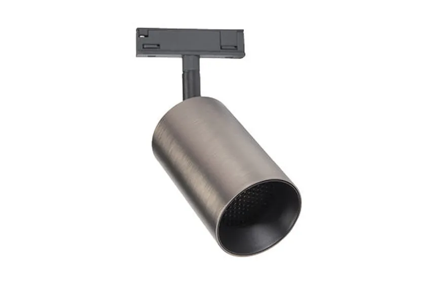 Designline Tube Pro komplett 1.9 meter spotskinne med 4 spotter GU10 - Svart/Titanium