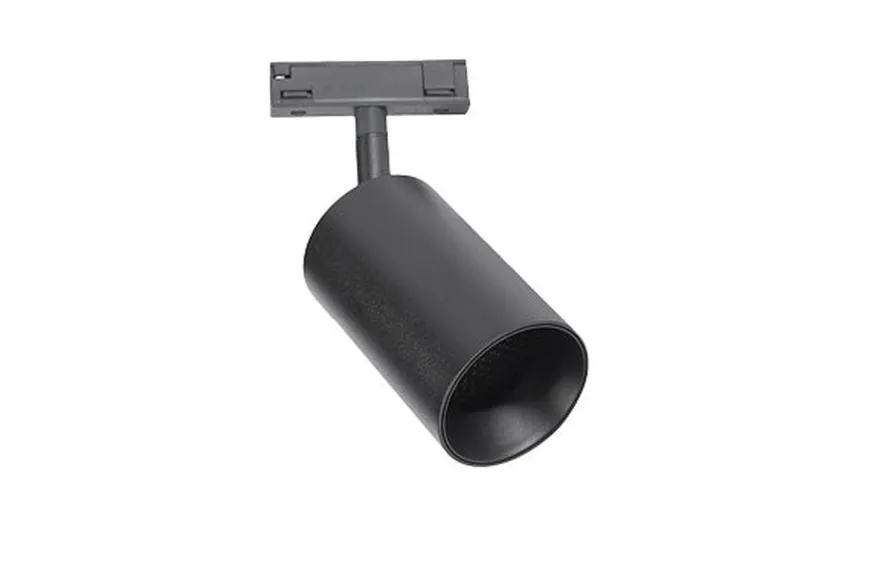 Designline Tube Pro komplett 1.9 meter spotskinne med 4 spotter GU10 - Svart