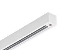 Designline Tube Pro komplett 1,9 meter spotskinne med 5 spotter GU10 - Hvit