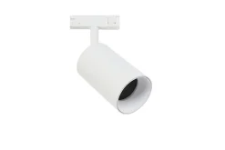 Designline Tube Pro komplett 1,9 meter spotskinne med 5 spotter GU10 - Hvit