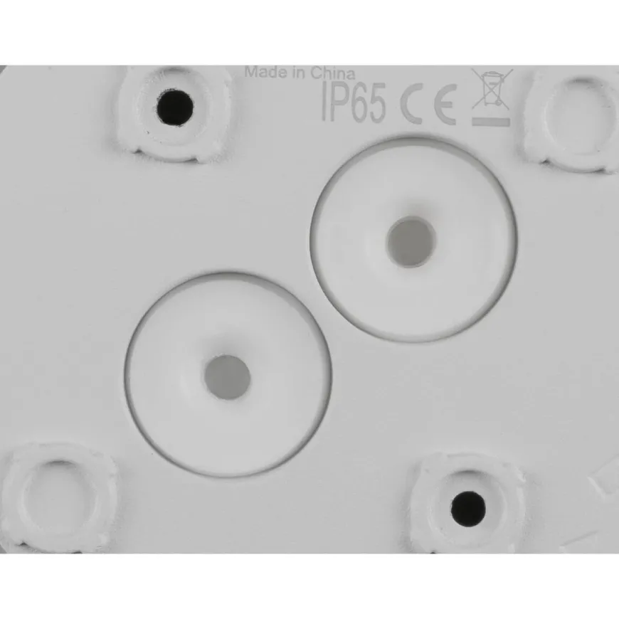 D-ring 16 cm vegglampe utendørs 7,5W 2700/3000 kelvin IP65 - dimbar
