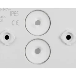 D-ring 25 cm vegglampe utendørs 15W 2700/3000 kelvin IP65 - dimbar