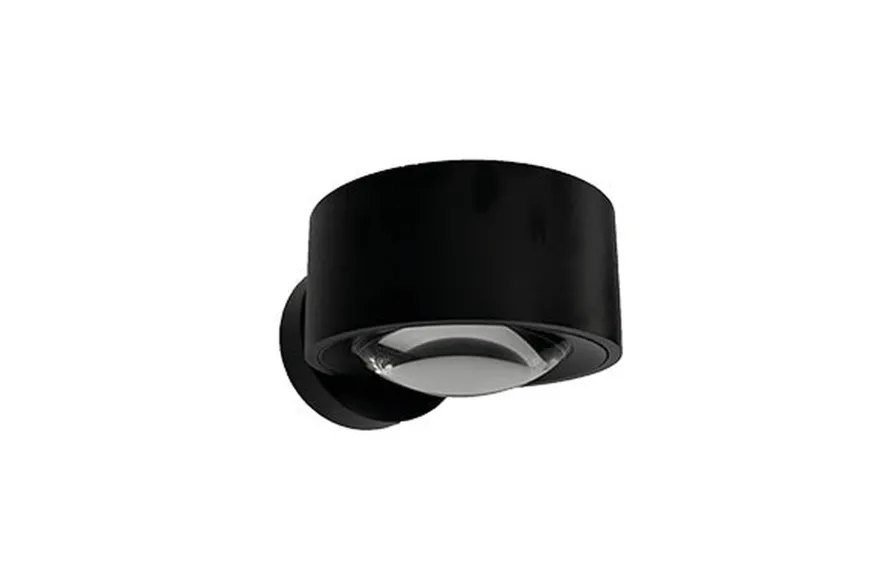 Easy Lens vegglampe opp/ned 14,5W 1800-2700 Kelvin dimtowarm - Svart