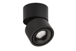 Easy mini W75 takspot 1 lys 7W 2700K Dimbar Hull for ledning - Svart