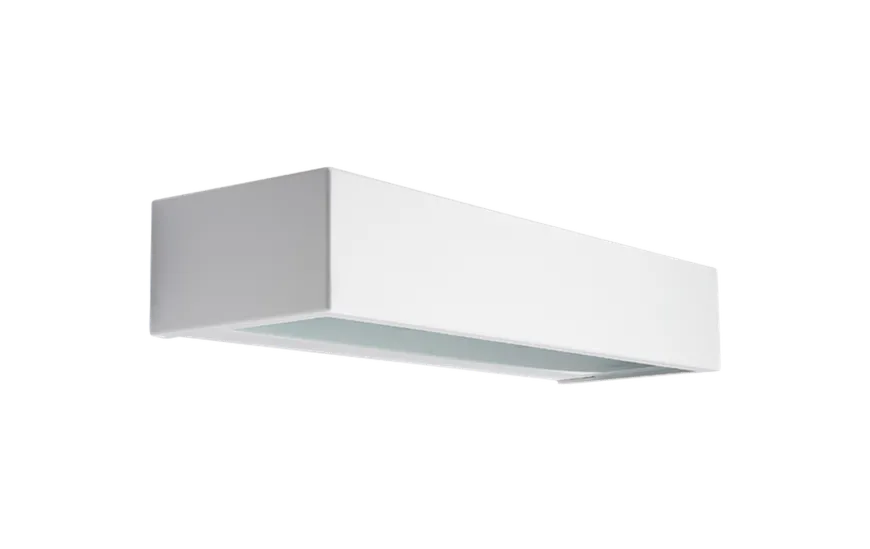 Edge direct vegglampe ned 10W 2700 Kelvin dimbar IP65 - Hvit