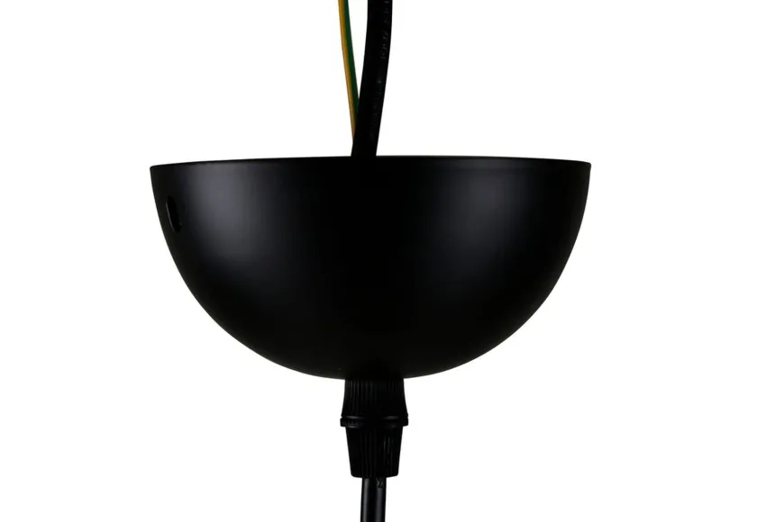Elda takpendel 16 cm - Svart/Kobber