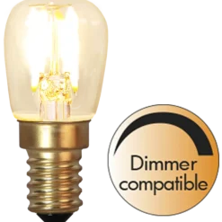 E14 LED ST26 1,4W 2100 Kelvin - Dimbar