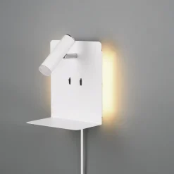 Element vegglampe - Hvit